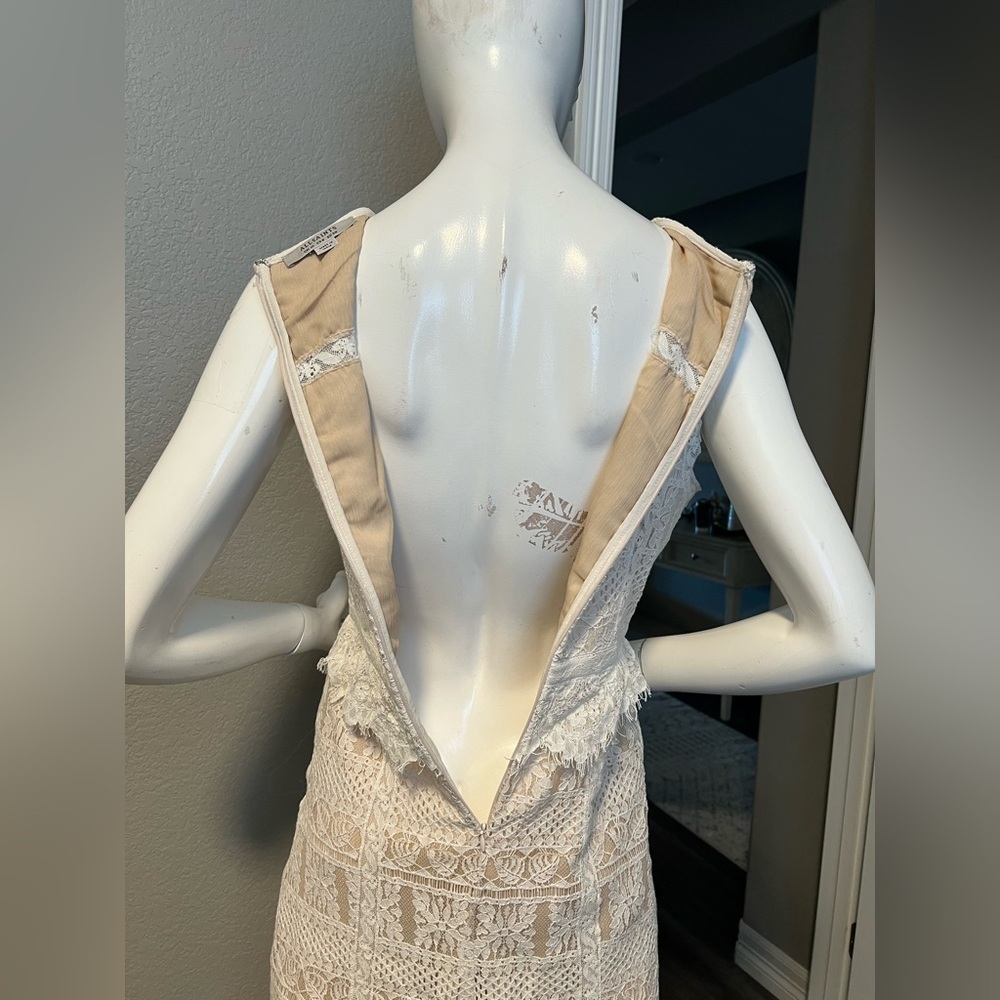 All Saints Melia Lace Dress size 6 - Picture 3 of 16